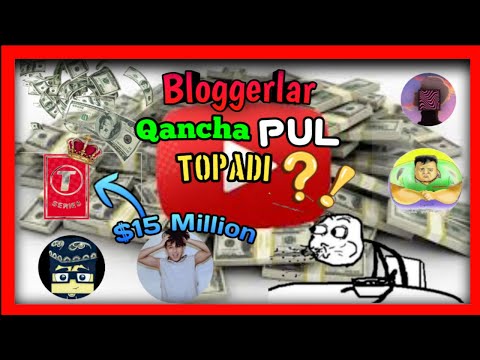 Bloggerlar qancha pul topadi uzbek :bek vlogs, RizaNovaUz, Uzboom TV, Fezot, Шухрат Мусаев $10000