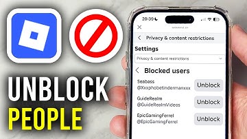 How To Unblock People On Roblox - Step By Step