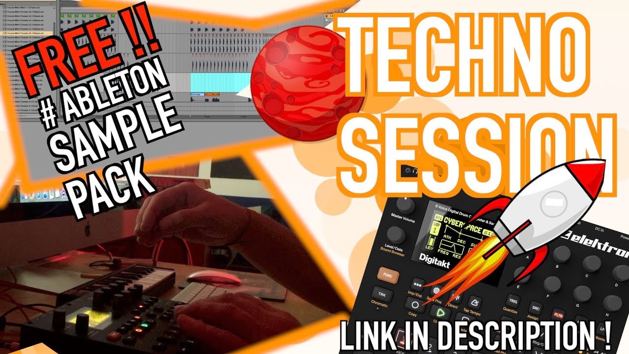 ELEKTRON DIGITAKT TECHNO SESSION with FREE ABLETON SAMPLE PACK Michael Kert YouTube