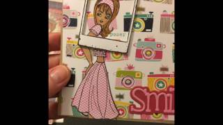 April card swap with Paige