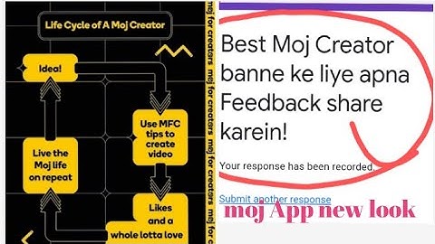 Life Cycle of A Moj creator survey kaise complete Karen new future ke liye full information