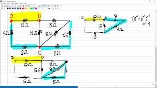 Equivalent Resistance Between Two points in a Series-Parallel Circuit (TAGALOG)
