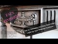 Get This Awesome & Easy Faux Metal Look On Furniture Using Chalk Paint