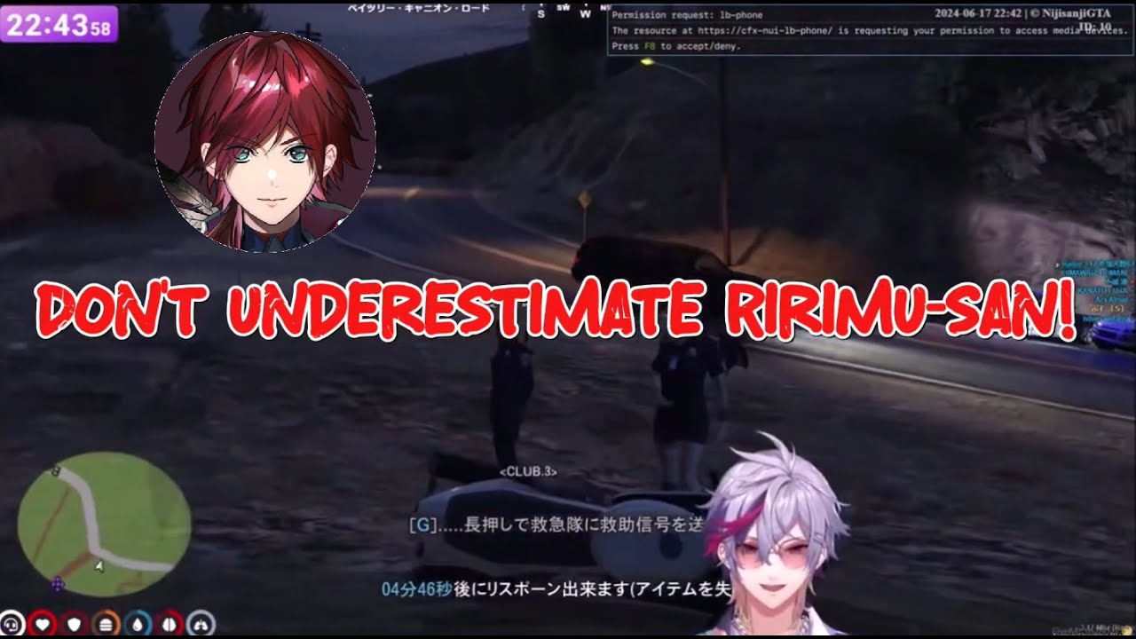 Lauren and His Bizarre Subordinate Ririmu - Niji GTA / Eng Sub