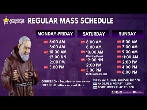 Feb 22, 2026 | 11 a.m. -  Unang Linggo ng Apatnapung Araw na Paghahanda