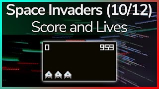 Space Invaders (10/12) - Score and Lives - C++/Raylib - GPS 3.10 - Urdu/اردو
