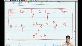 Mod-10 Lec-39 Subfields of a Finite field