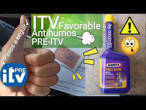 ITV FAVORABLE (Procedimiento Correcto)✓ Mejor Aditivo Antihumos