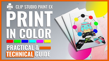 Printing in color: Practical & Technical guide | Clips studio paint