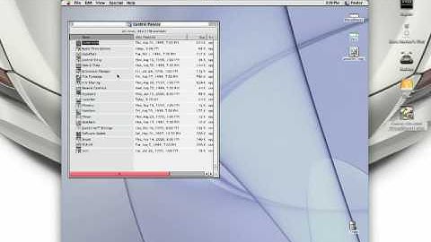 How to install & run OS 9 (Classic) on an Intel Mac