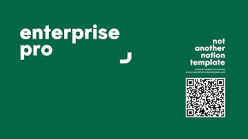 Enterprise Pro 2025 - Home | A Notion Template for Architecture Firms