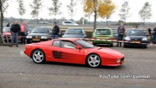 Ferrari Testarossa w/ Fuchs exhaust + race pipes!!  1080p HD