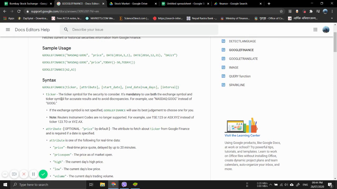 How To Get Real Time Stock Data In Google Sheets YouTube how-to-get-real-time-stock-data-in-google-sheets-youtube