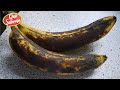 Nunca Tires los Plátanos pecosos o negros 😱 Aquí te enseño que hacer con ellos!