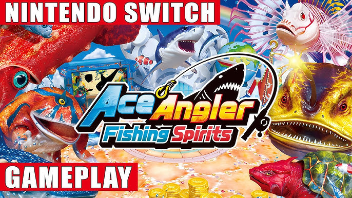 Unboxing Ace Angler: Fishing Spirits Rod Controller Edition! - Nintendo  Switch 