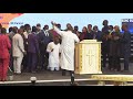 Watch the moment archbishop nicholas duncanwilliams prayed for apostle joshua selman