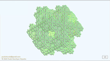 Floco de neve Mosely: Cuboctaedro truncado - Mosely snowflake: Truncated cuboctahedron