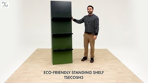 How to Set Up a Trade Show Cardboard Standing Shelf | Product Assembly | Displays2go®