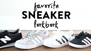 Favorite Sneakers Summer Lookbook | Adidas Gazelle Campus \u0026 Superstar | New  Balance 620 | Miss Louie - YouTube