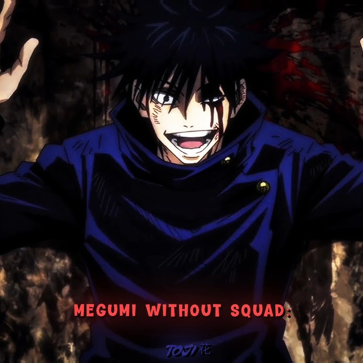Megumi with & without squad 🔥 || jujutsu kaisen #jjk #anime #megumi