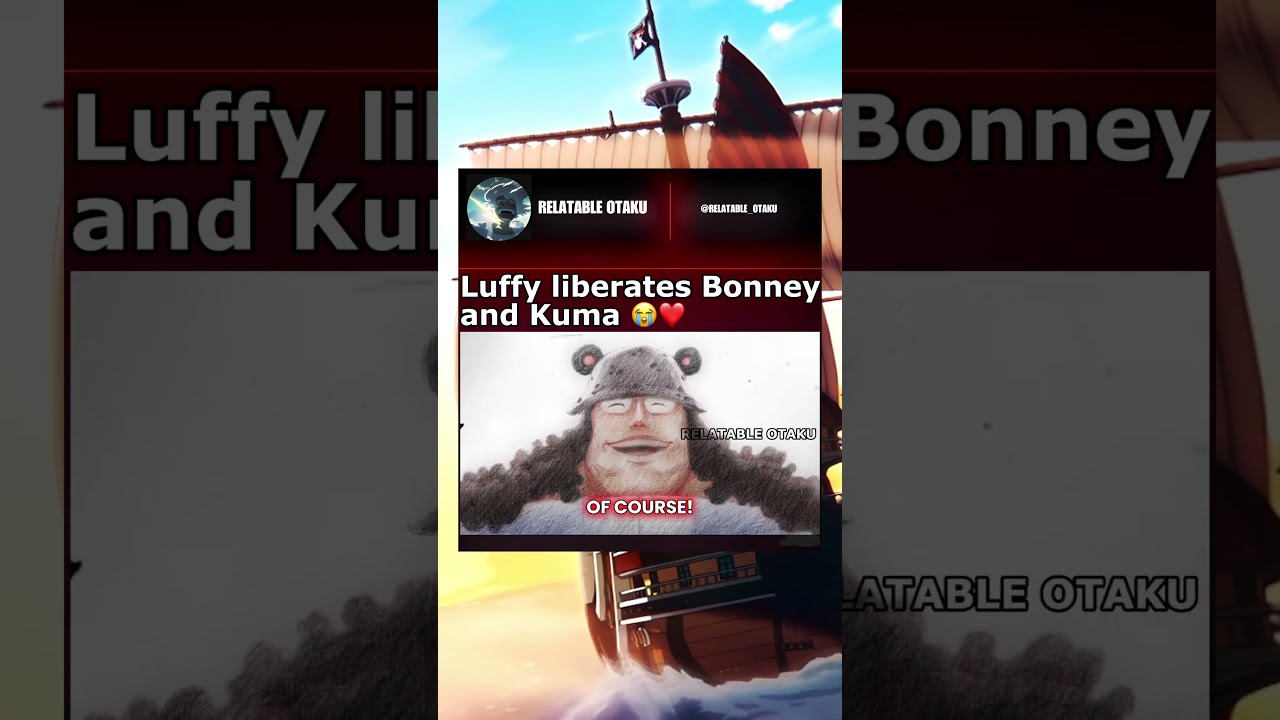 Luffy Liberates Bonney And Kuma Onepiece Nika Shorts