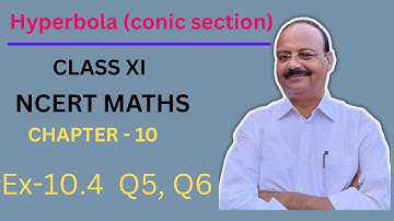 Hyperbola #3 Ex-10.4 Find the coordinates of the foci and the vertices, the eccentricity and••••••••