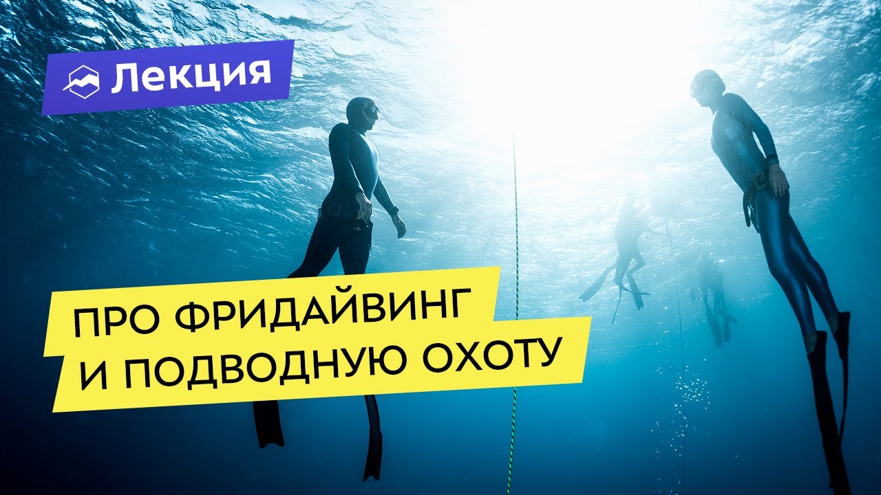 Про фридайвинг и подводную охоту - спорт на одном дыхании