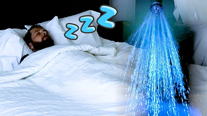 SPEND THE NIGHT In A Luxury Hotel | Shower Sounds ...