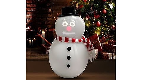 Animated Talking FrostByte Snowman