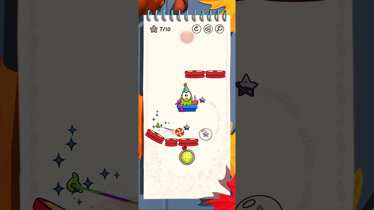 Cut the Rope Daily. October 20 2025. All 10 Stars Walkthrough.