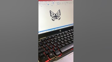 Shortcut Key For Butterfly In MS Word | English Tutorial Shorts | By ODI Tech