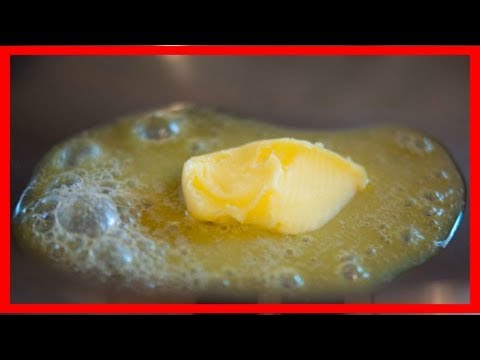 Melt butter for baking in your preheating oven - YouTube