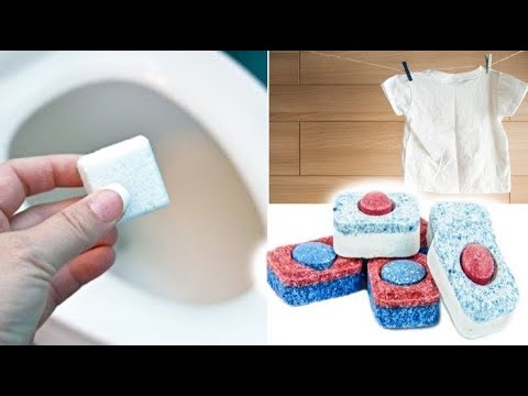 Wideo: Stosowanie Tabletek Do Zmywarki W Domu: Jak Można Je Stosować W Pralkach? Użyj Do Spłuczki Toaletowej I Innych Sztuczek życiowych