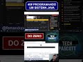 #40 Programando Sistema do ZERO com Java - JSP - HTML - CSS - JQuery - Mysql #excel #windows #java