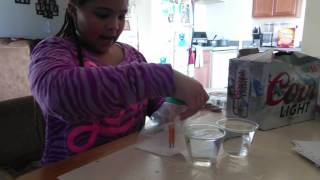Pencils in a bag full of water trick
