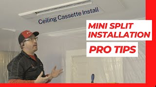 Ceiling Cassette Install Pro Tips