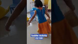 ?ஜாலி ?கோழி பிடிக்கற விளையாட்டு? Try this Toddler Activity 22/100