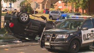 Woman, three children injured in crash during police pursuit of wanted suspect in Brooklyn Center