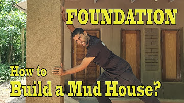 How to BUILD A MUD HOUSE? Laying the Foundation. Off-the-grid life