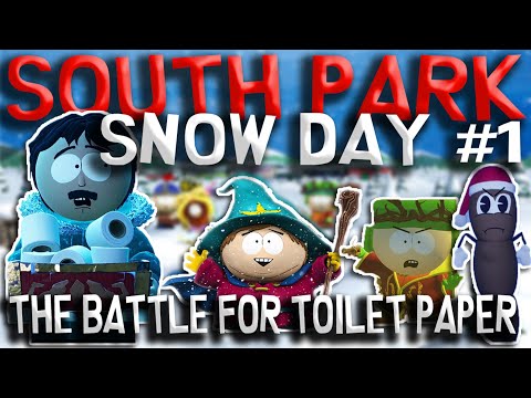 South Park: Snow Day #1 - Full Game Walkthrough - Captured In 4K - The Battle For Toilet Paper!