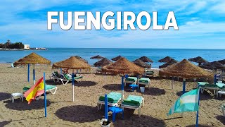 Fuengirola Malaga Spain Beach Promenade Walking Tour October 2023 [4K]