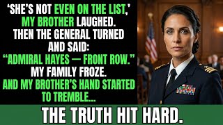 My Brother Mocked Me In Front Of Everyone... Then A 3-Star General Called My Real Rank