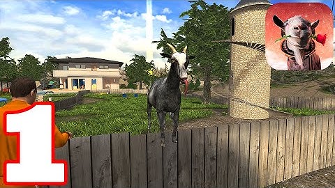 Goat Simulator - Gameplay Walkthrough Part 1 (Android, iOS)