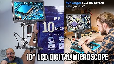 10 Inch LCD Digital Microscope