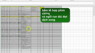 dịch đa ngôn ngữ giữ nguyên form trong excel