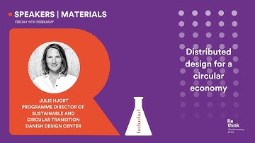 Julie Hjort - Program Director of sustainable transition at the Danish Design Center