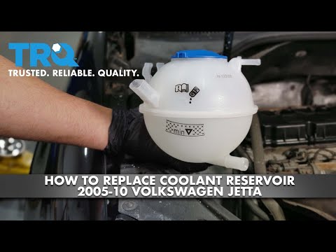 How To Replace Coolant Reservoir 2005-10 Volkswagen Jetta 