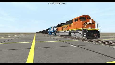 BNSF 792 Empty Coal W Tankers Cars Dpu!!!