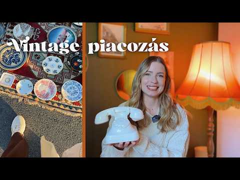 Őszi vintage piacozás és a kincsek, amiket találtam 🍂
