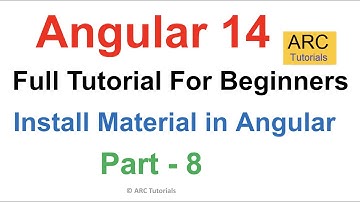 Angular 14 Tutorial For Beginners #8 - Install Angular Material | Angular 14 Tutorial Project